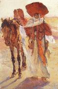 Victor Prouve Arab Horseman china oil painting reproduction